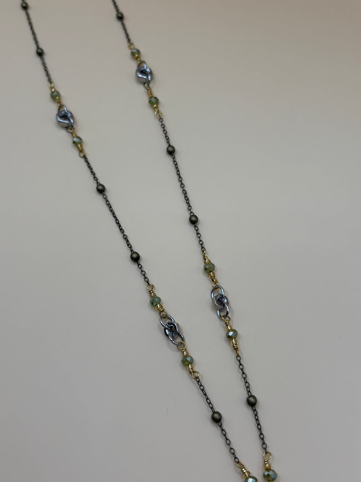 Collana Sardoncino con ciondolo a pesce in ottone