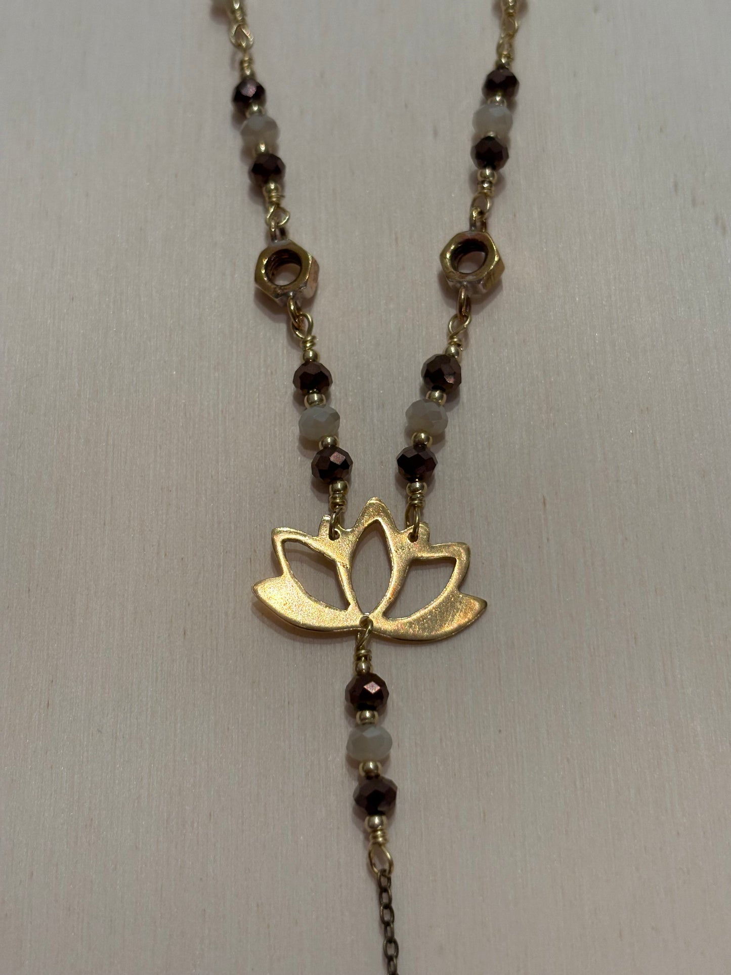 Collana FiraLotus - Cioccolato