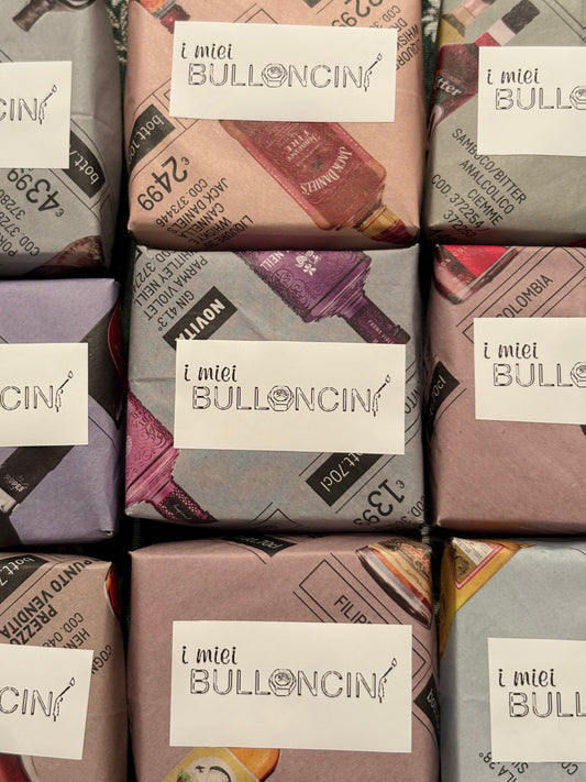 ❤️ Il packaging de I Miei Bulloncini: ogni dettaglio è realizzato a mano