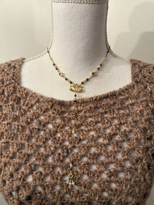 Collana FiraLotus - Cioccolato