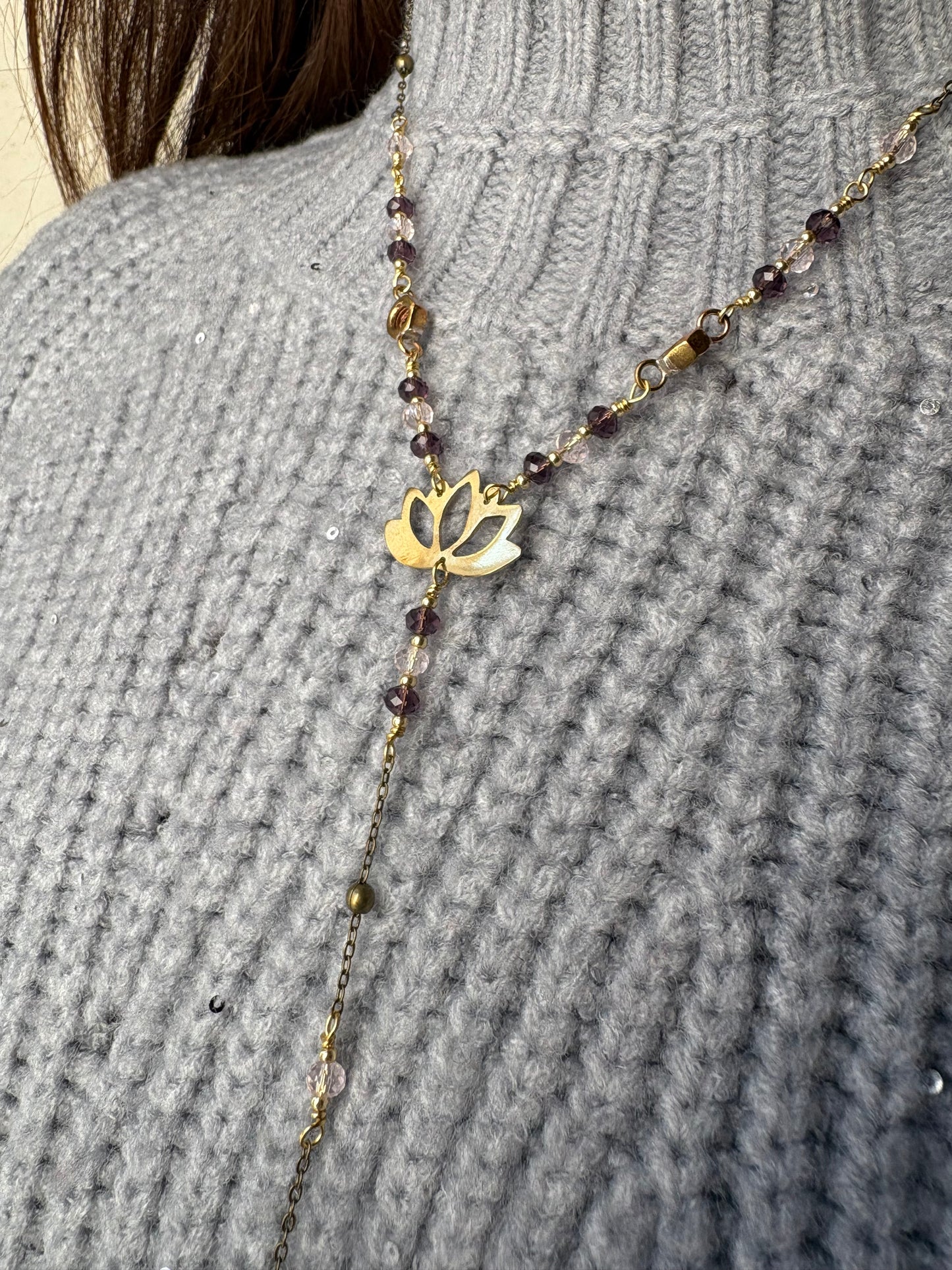 Collana FiraLotus - Viola