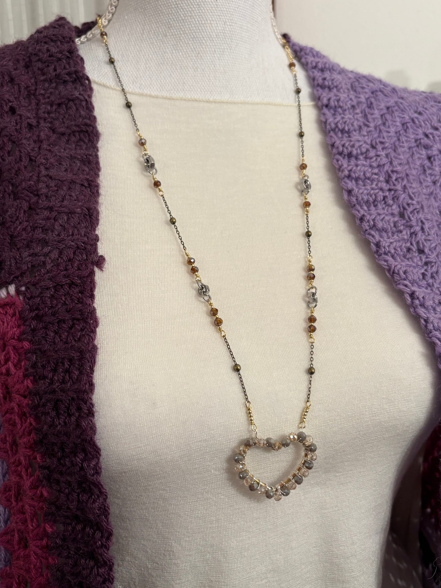 Collana CuoreGipsy mini