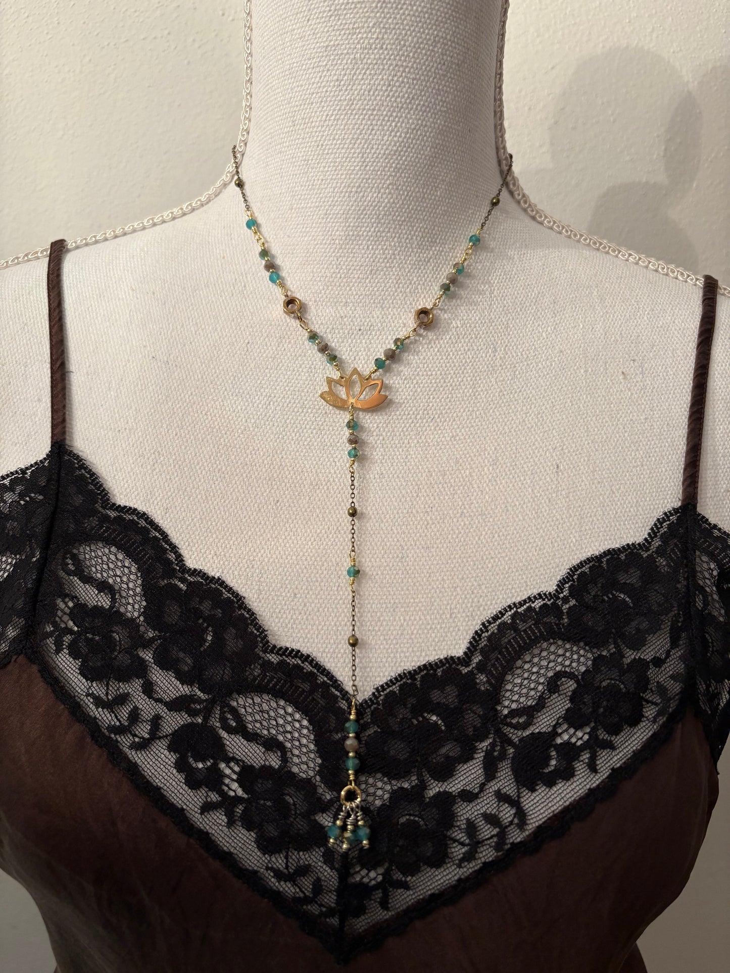 Collana FiraLotus - Celeste