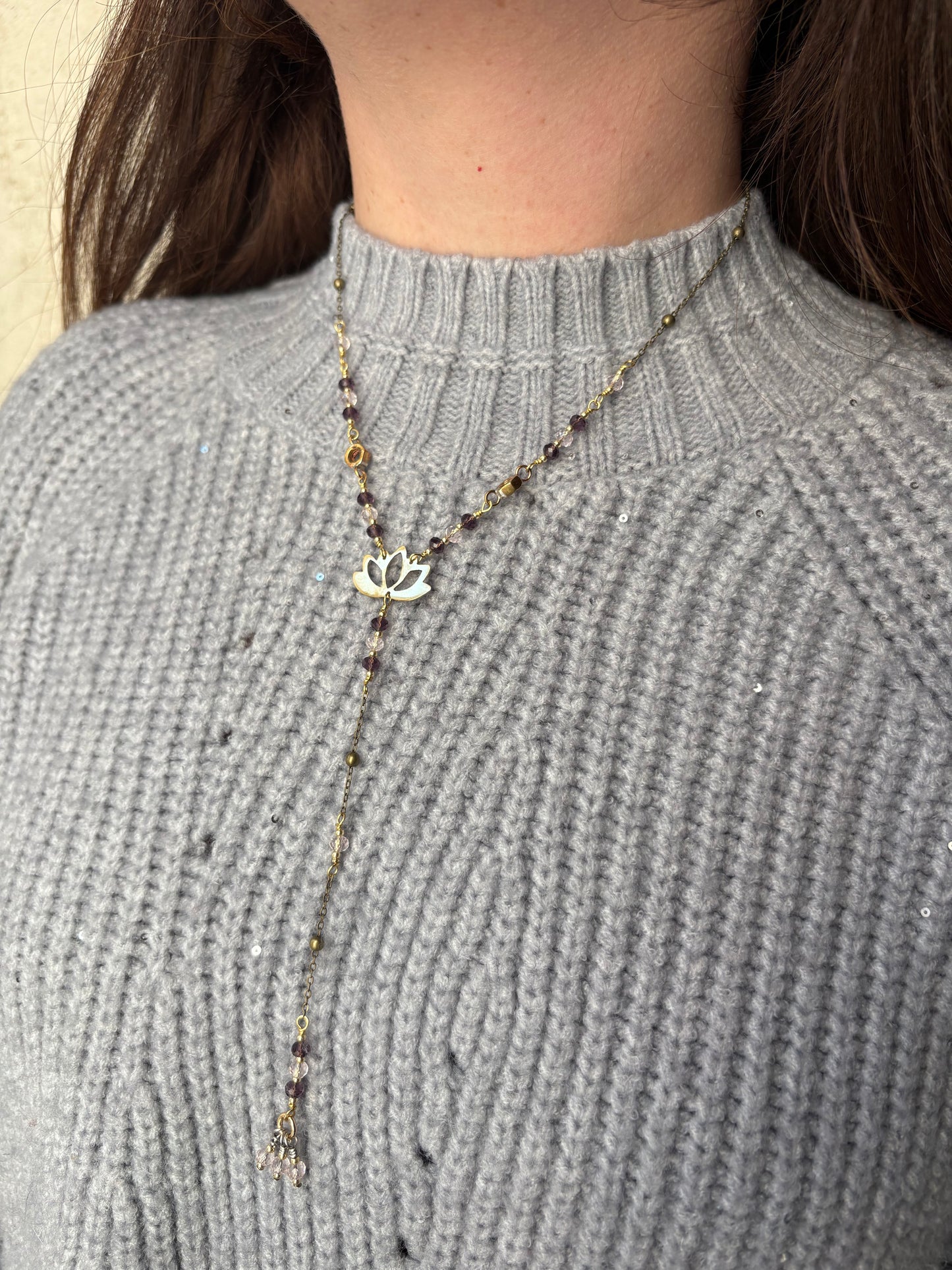 Collana FiraLotus - Viola