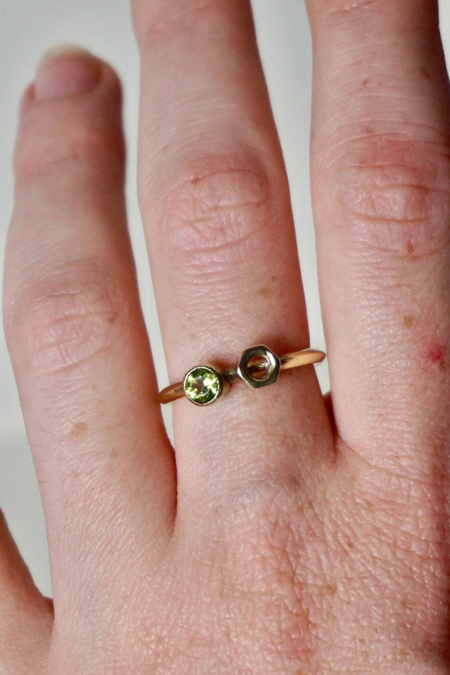 Anello Peridoto