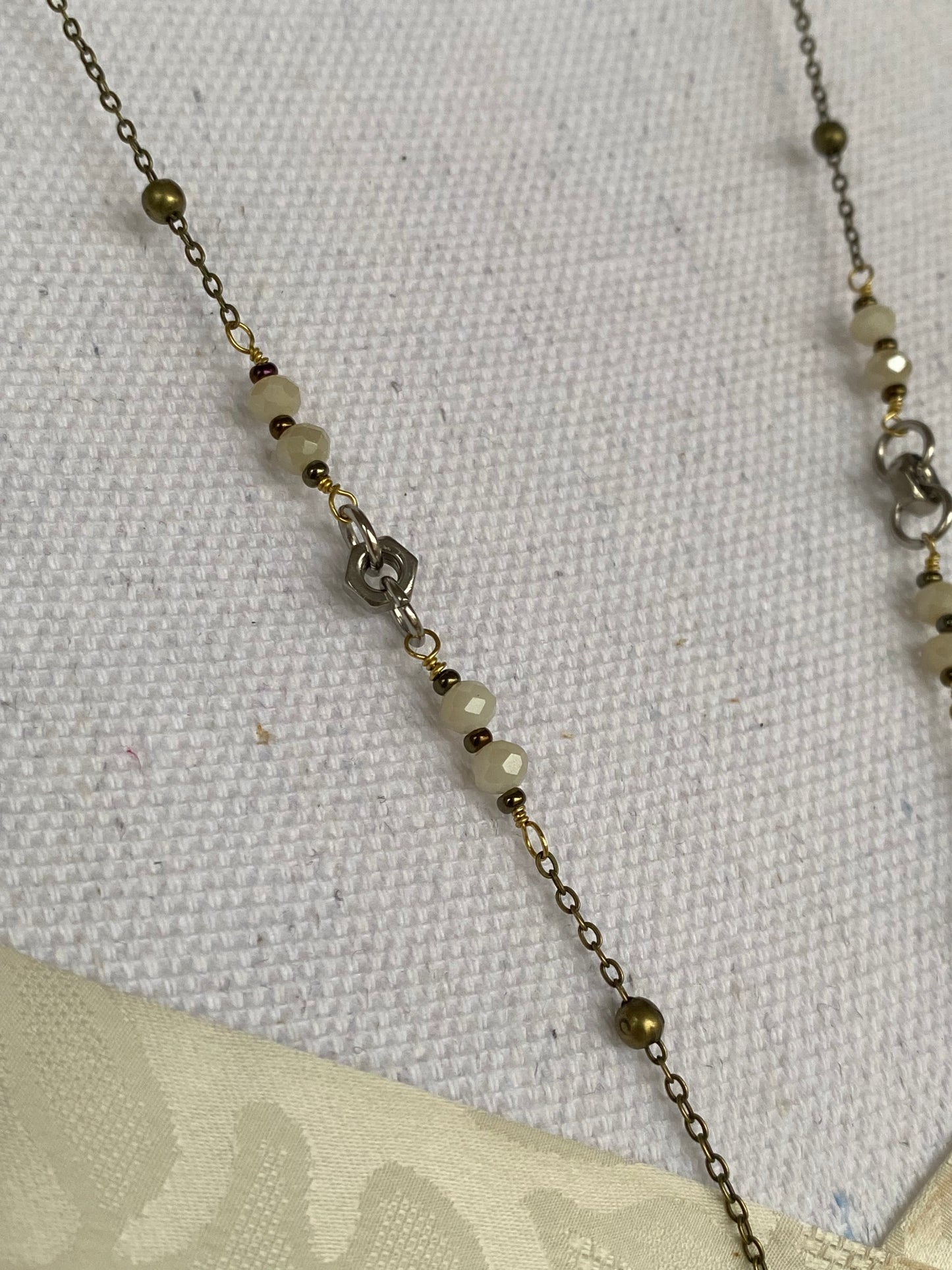 Collana Mongolfiera - Avorio