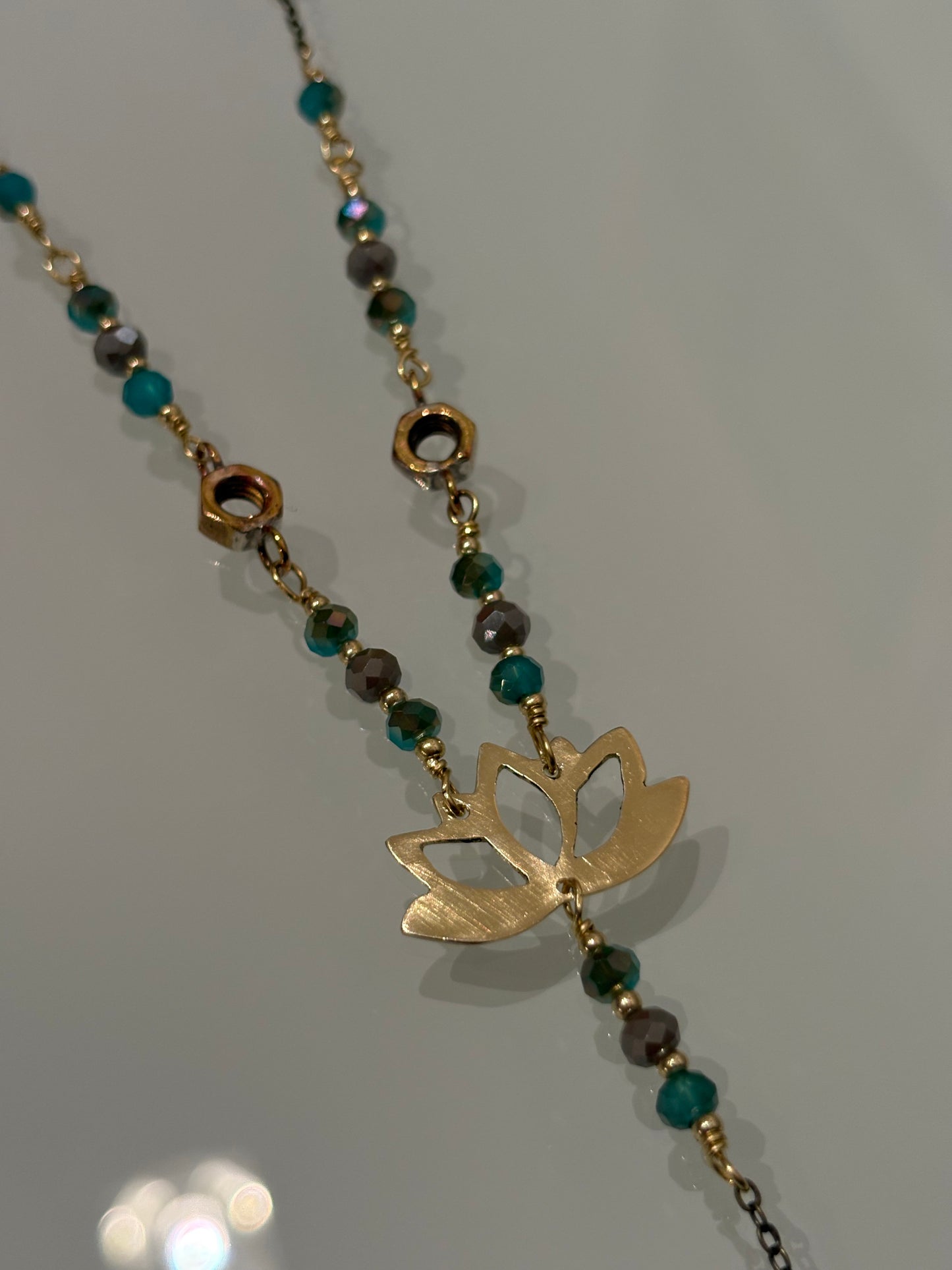 Collana FiraLotus - Celeste