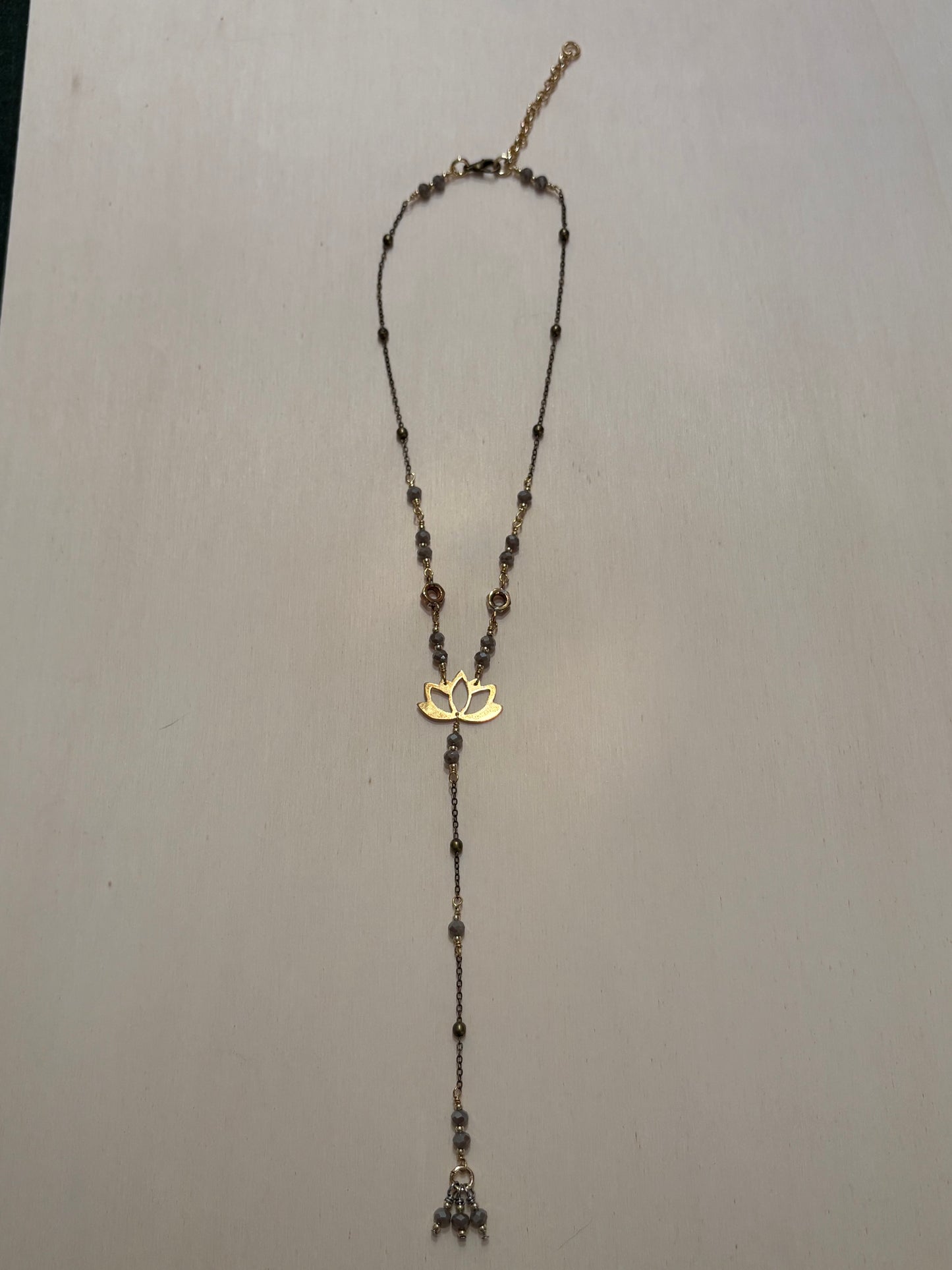 Collana FiraLotus - GrigioPerla