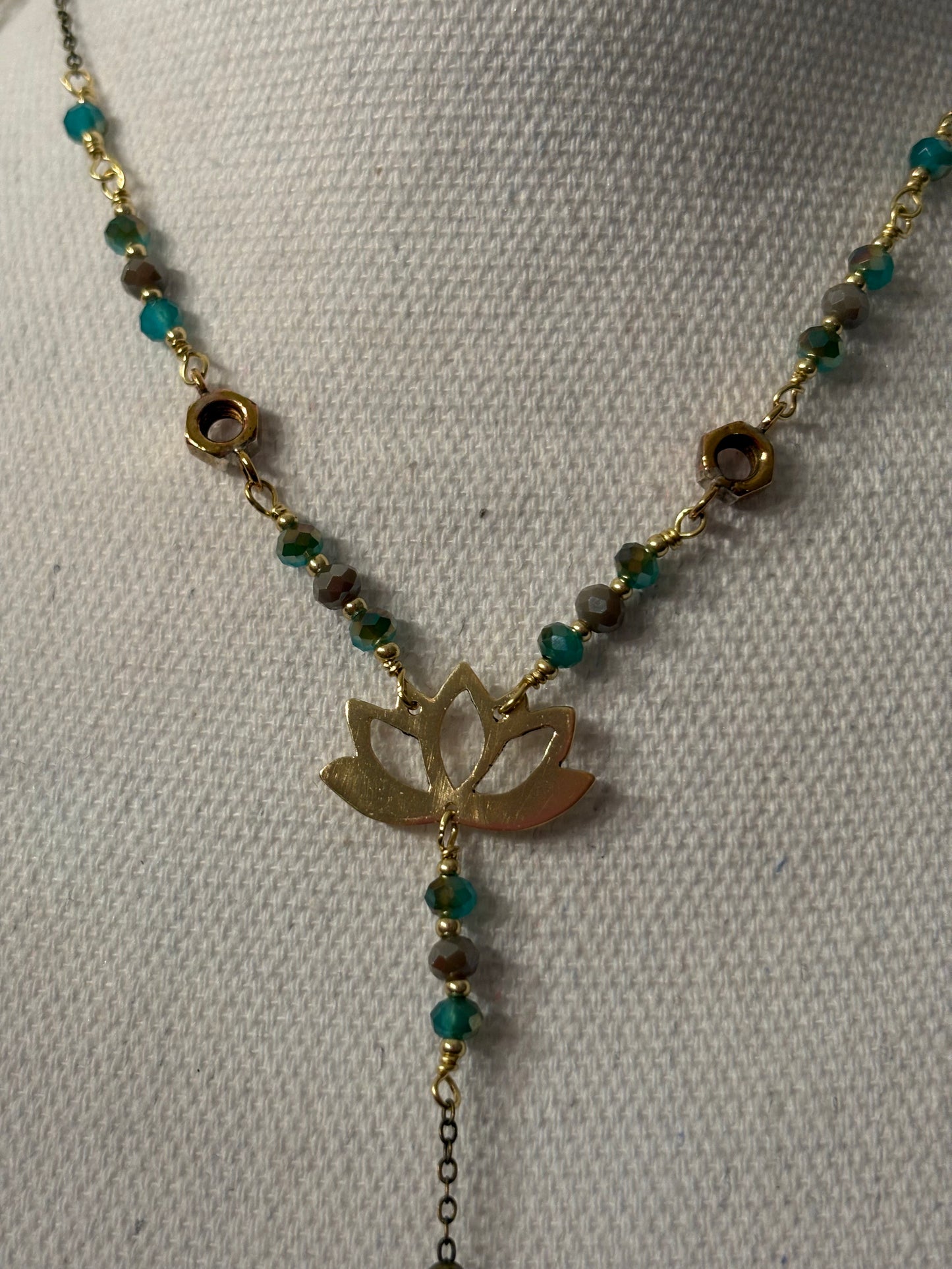 Collana FiraLotus - Celeste